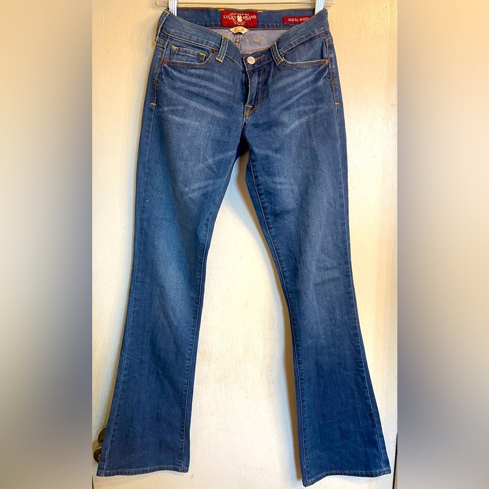 Lucky Brand Sofia Boot Cut Jeans Size 2/26 Long